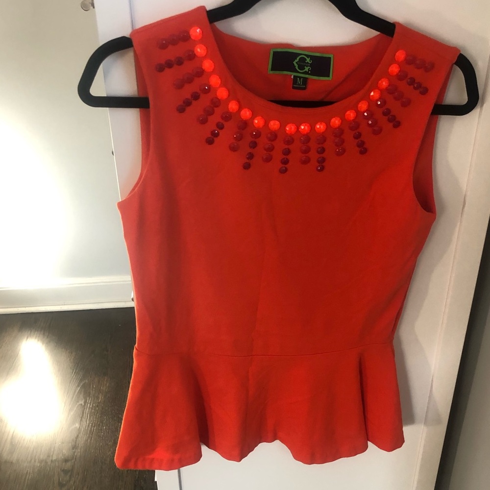 C.Wonder Peplum Top